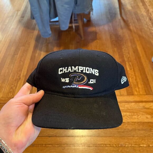 Vintage 2001 Aricaon diamond backs World Series snap back hat‎ - Picture 1 of 4